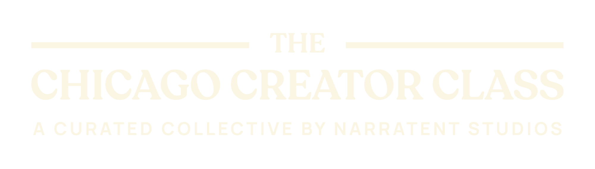 The Chicago Creator Class — a curated collective by Narratent Studios